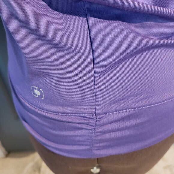 Short sleeve purple top - Picture 4 of 6